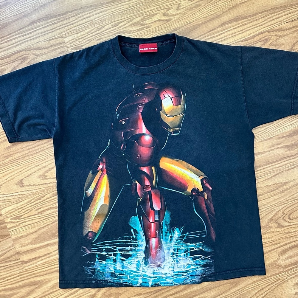 Vintage 2008 Iron Man Movie Promo T-Shirt